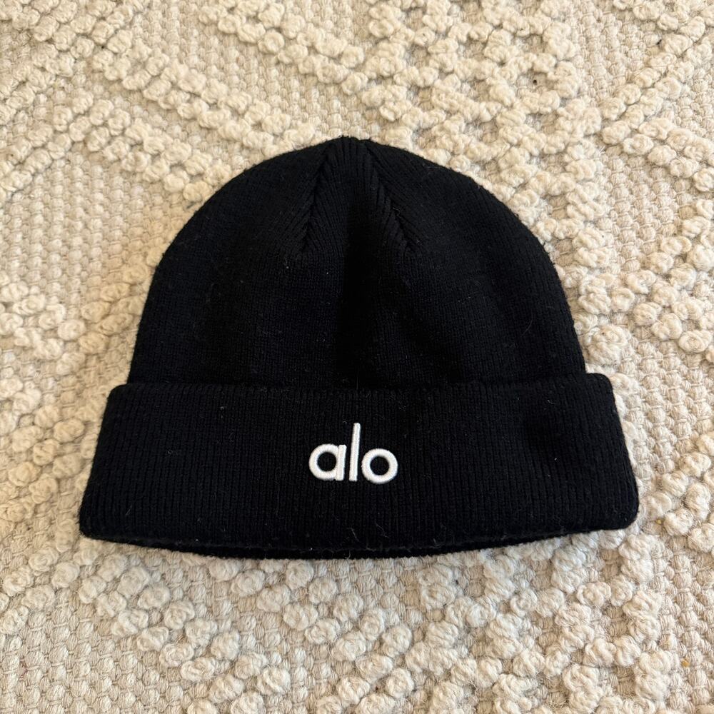 Alo Black Notable Beanie